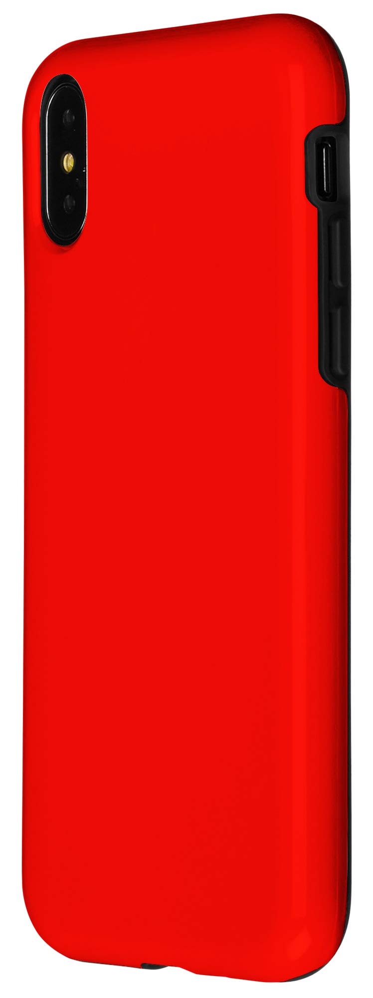 Amazon.com: iPhone X/XS Candy Apple Red Solid Color Case : Cell